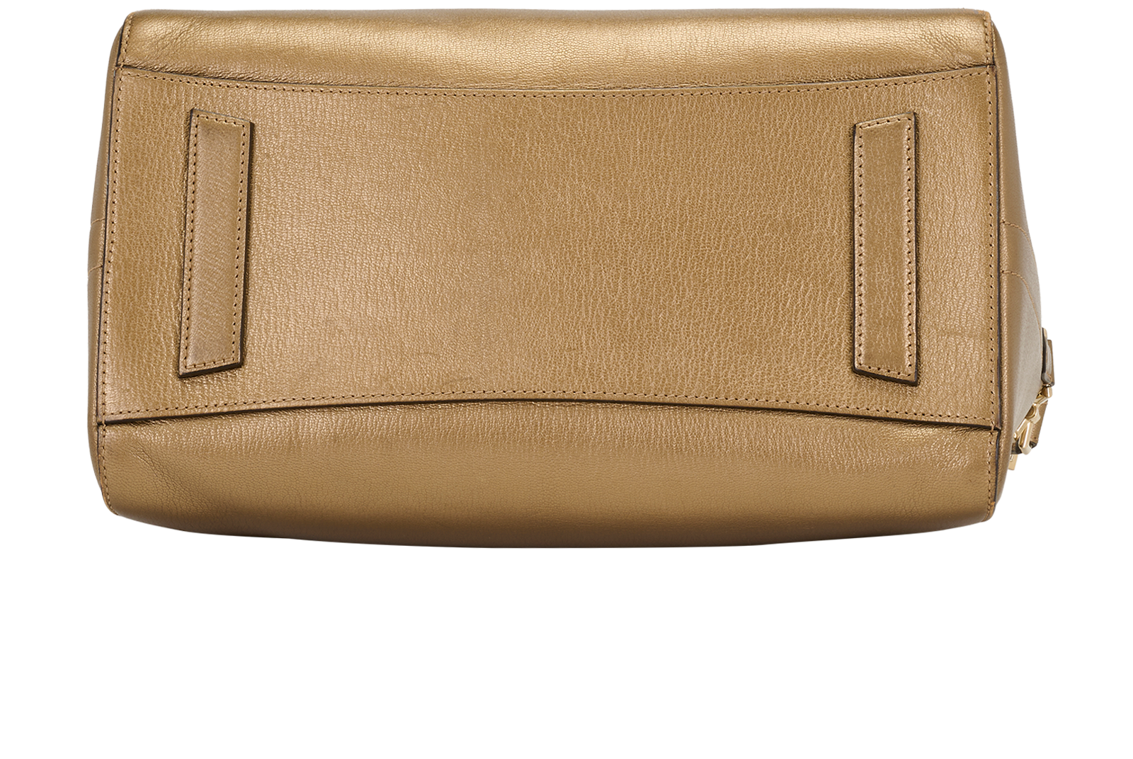 Medium Antigona, &pound;410, Handbags, Gold, Leather, Top view